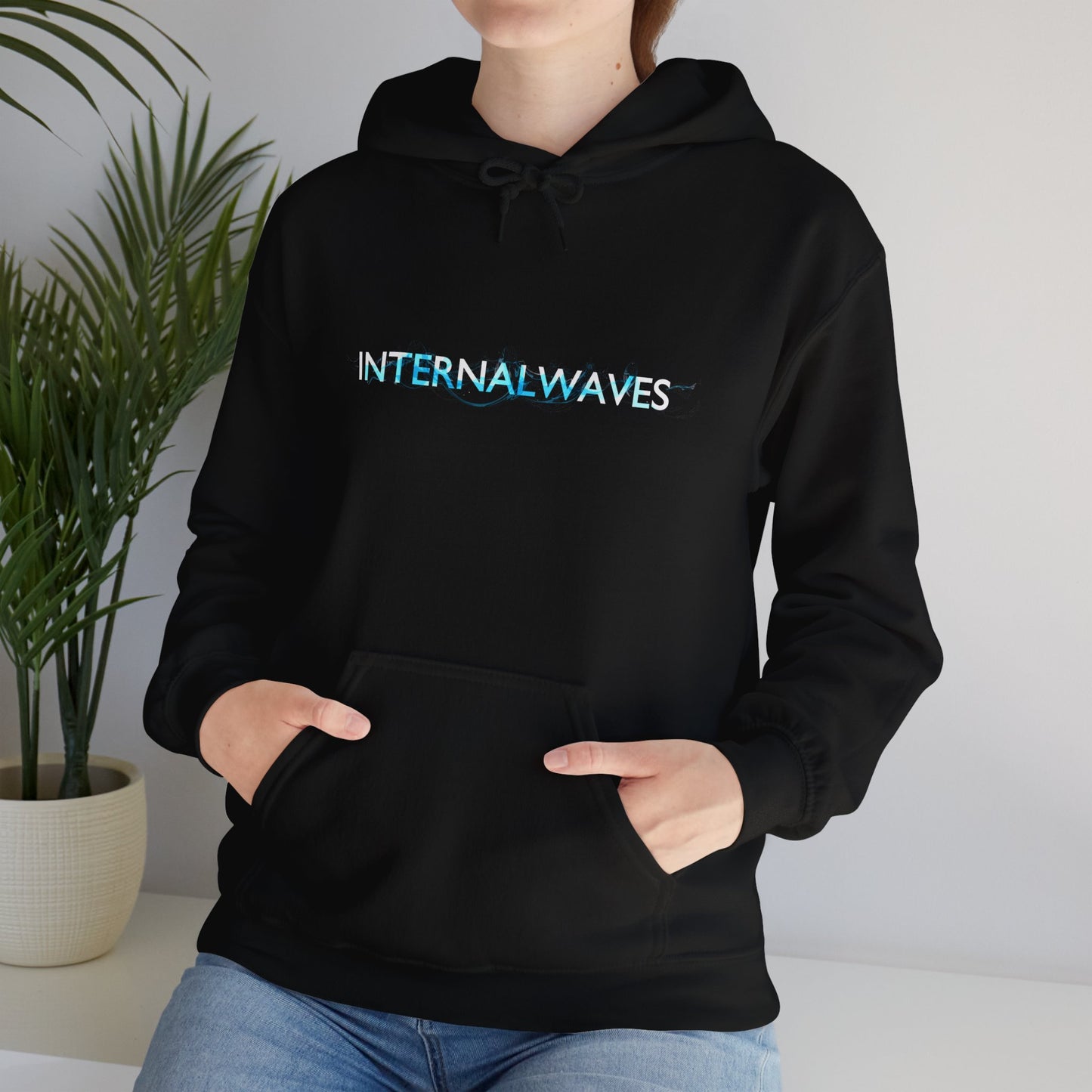 Internal Waves Logo - Hooded Sweatshirt