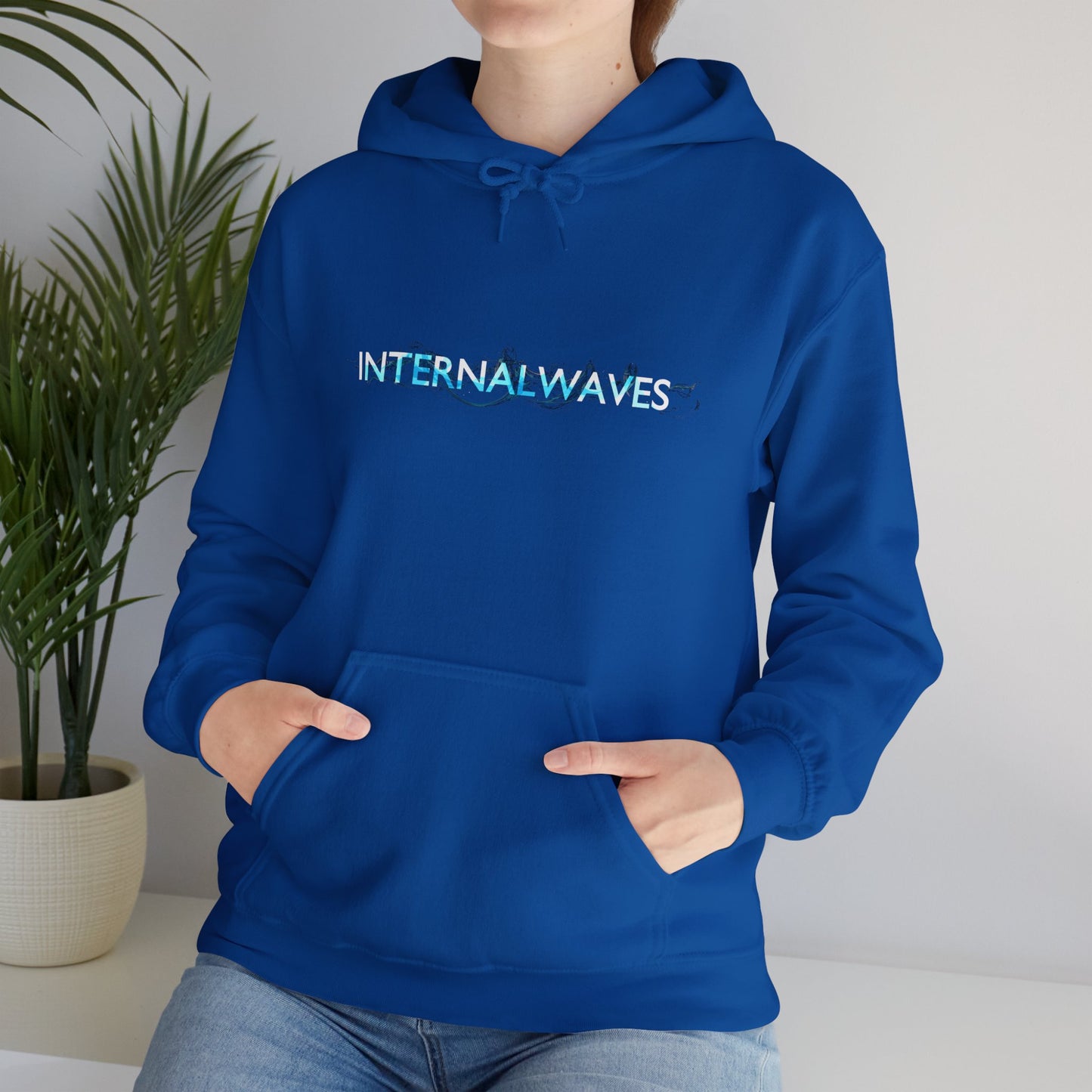 Internal Waves Logo - Hooded Sweatshirt
