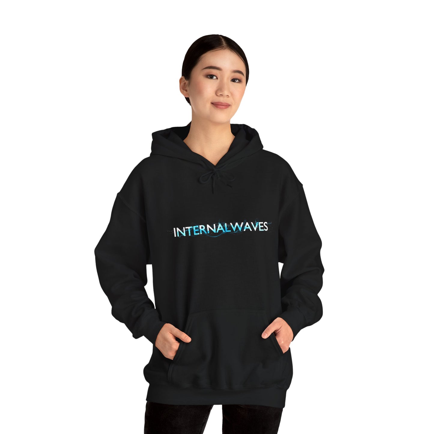 Internal Waves Logo - Hooded Sweatshirt