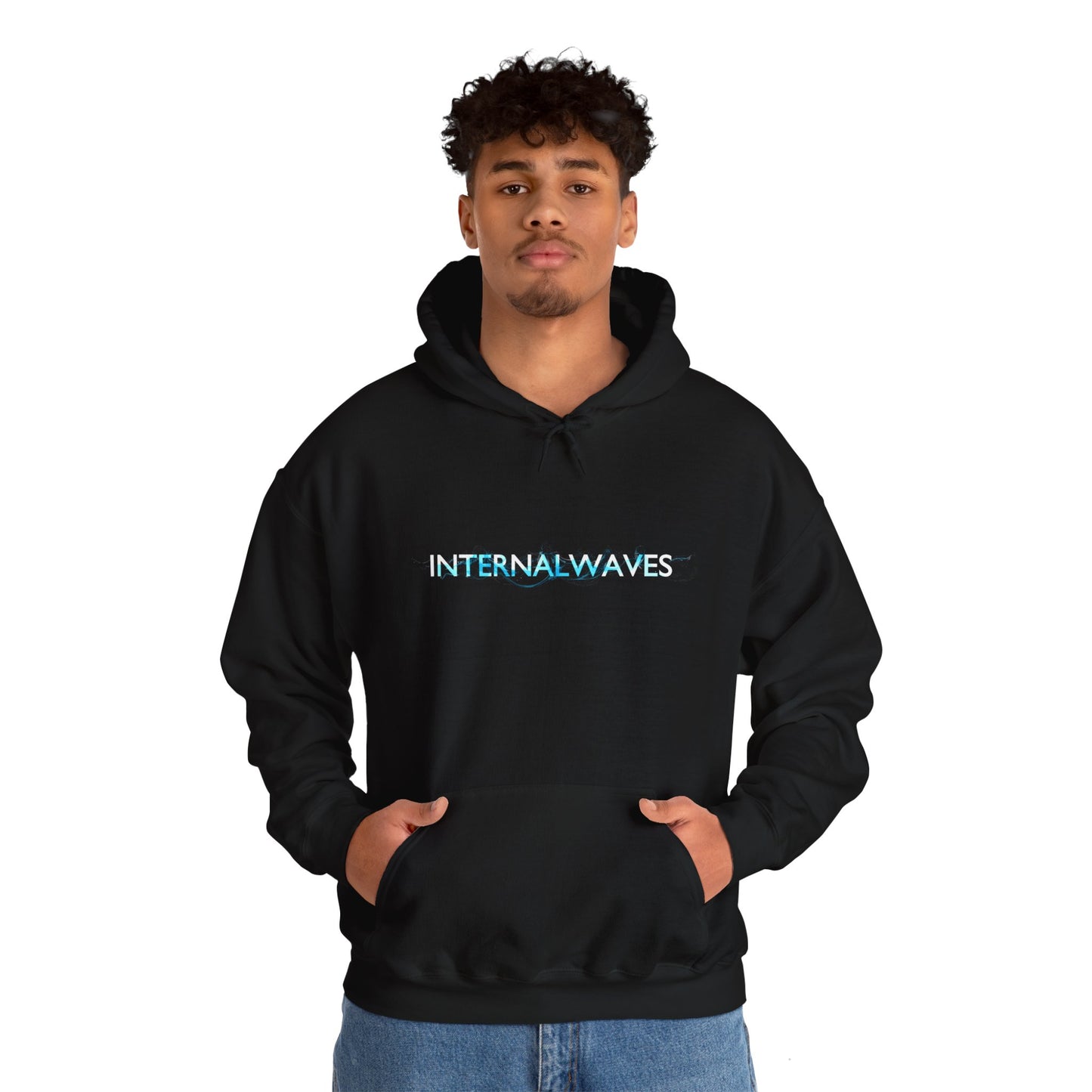 Internal Waves Logo - Hooded Sweatshirt