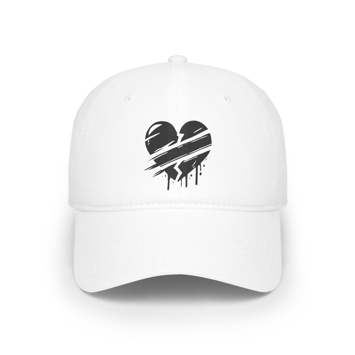 Baseball Cap - Fail Forward Broken Heart Design