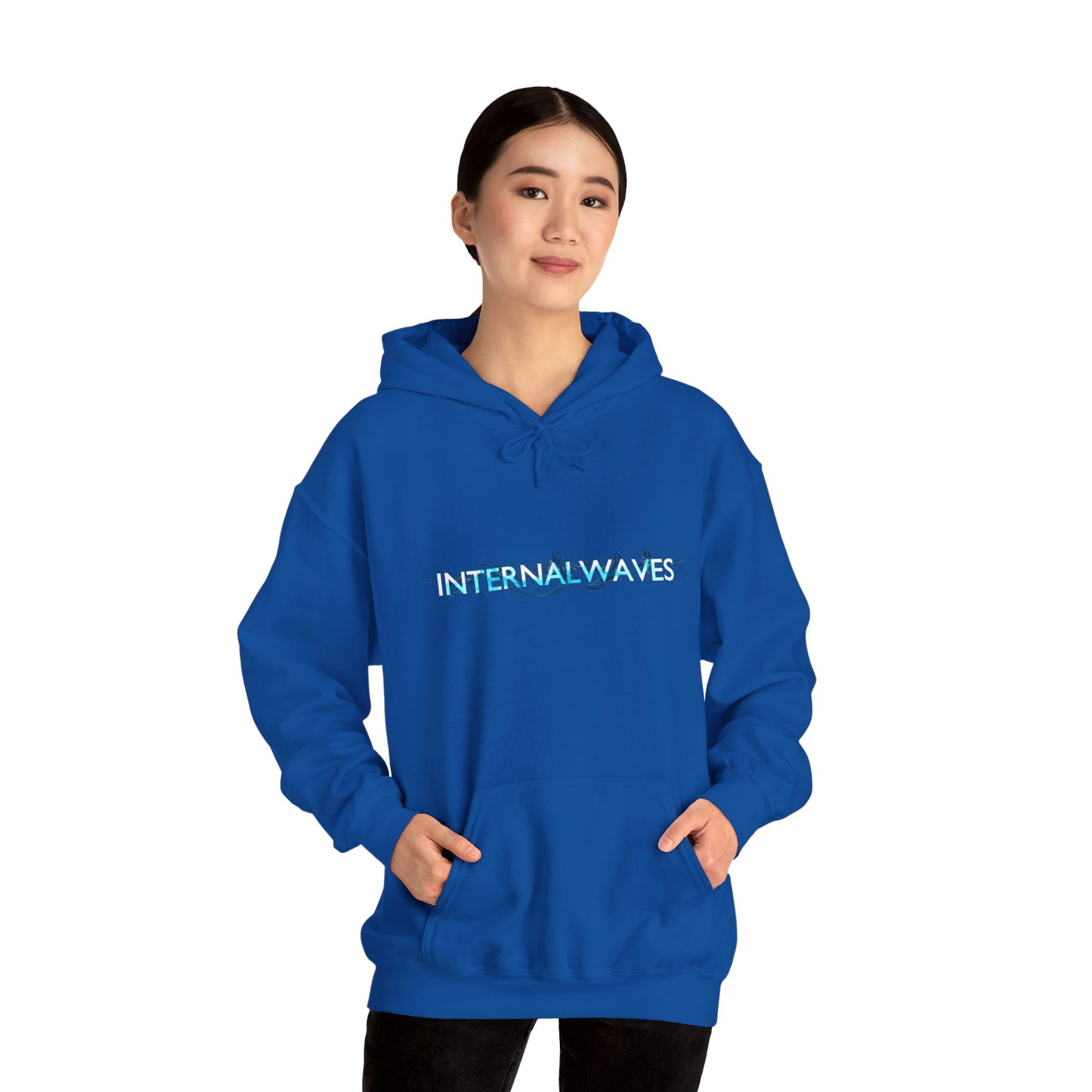 Internal Waves Logo - Hooded Sweatshirt